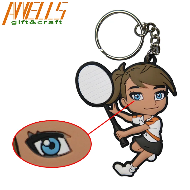 Super Fantastic Custom Keychain PVC For Your Company Or Customers