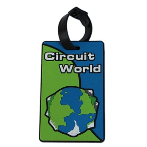 Credit Card Size Custom OEM PVC Luggage Tags