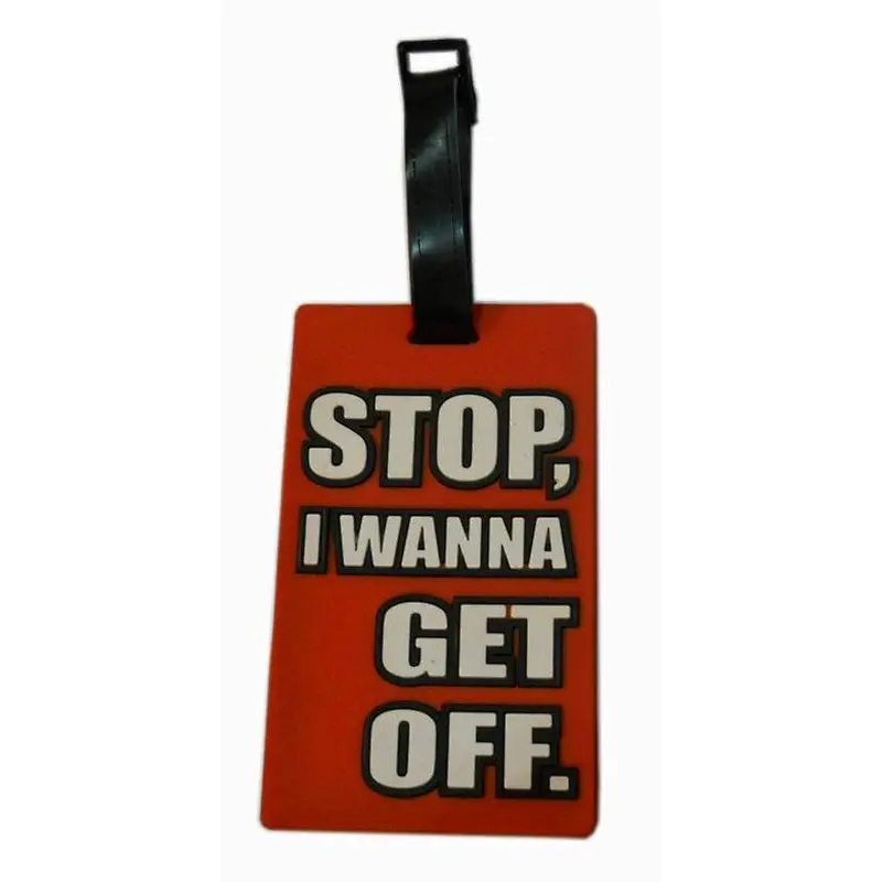 Travel Luggage Tags SALE Silicon Cartoon Name Address ID Bag Label Baggage Marks