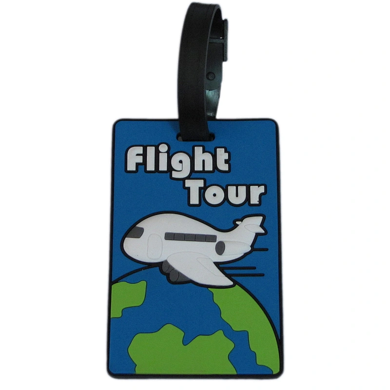 Credit Card Size Custom OEM PVC Luggage Tags