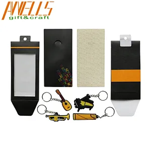 PVC Single-Sided Keychain Collectible Key Ring Bag Novelty Accessory Cartoon Pendant Fans Gift