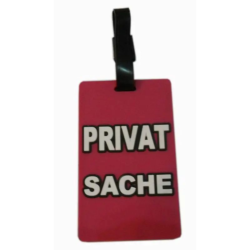 Travel Luggage Tags SALE Silicon Cartoon Name Address ID Bag Label Baggage Marks