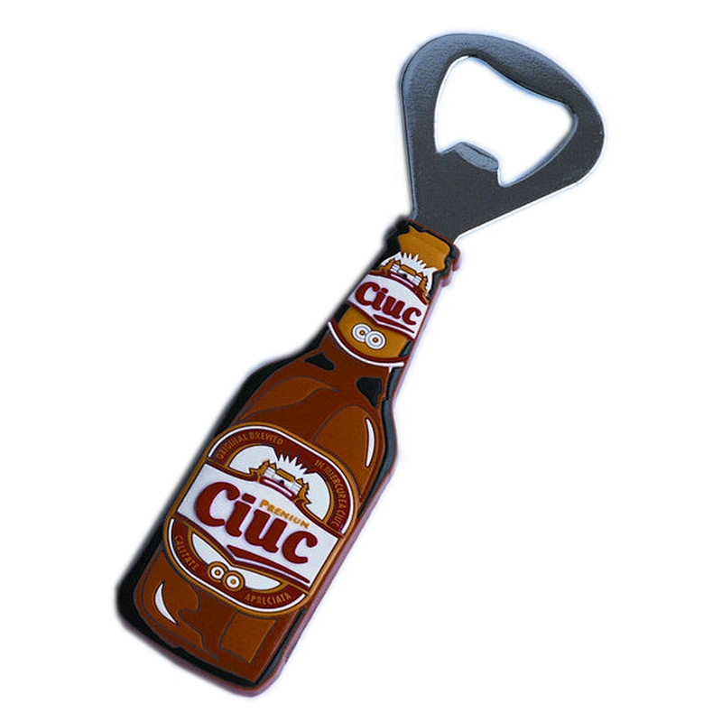 Novelty Brand New Design Cartoon 3D PVC Beer Magnetic Bottle Opener Funky Souvenir Gift