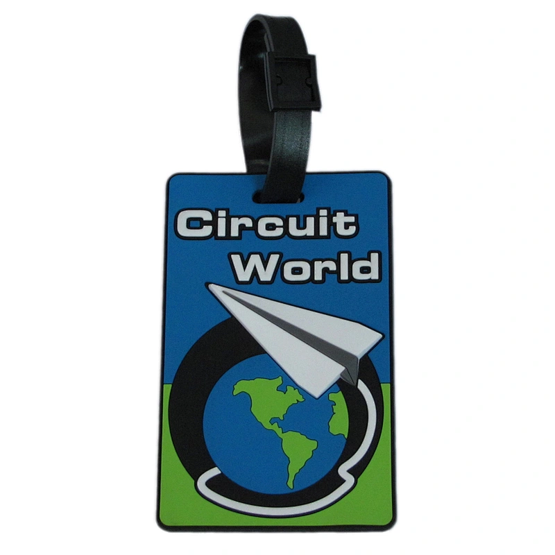 Credit Card Size Custom OEM PVC Luggage Tags