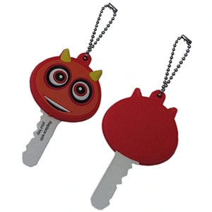 Wholesale Price Key Cover Case for Custom Silicone Protective  Key Cover Keychain