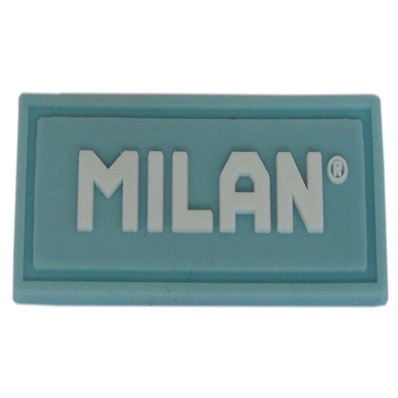 Custom PVC Label Vintage Name Tag Patch Iron on Sew-on for Work Shirt Uniform