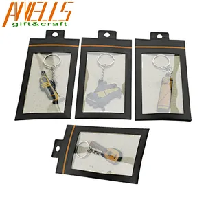 PVC Single-Sided Keychain Collectible Key Ring Bag Novelty Accessory Cartoon Pendant Fans Gift