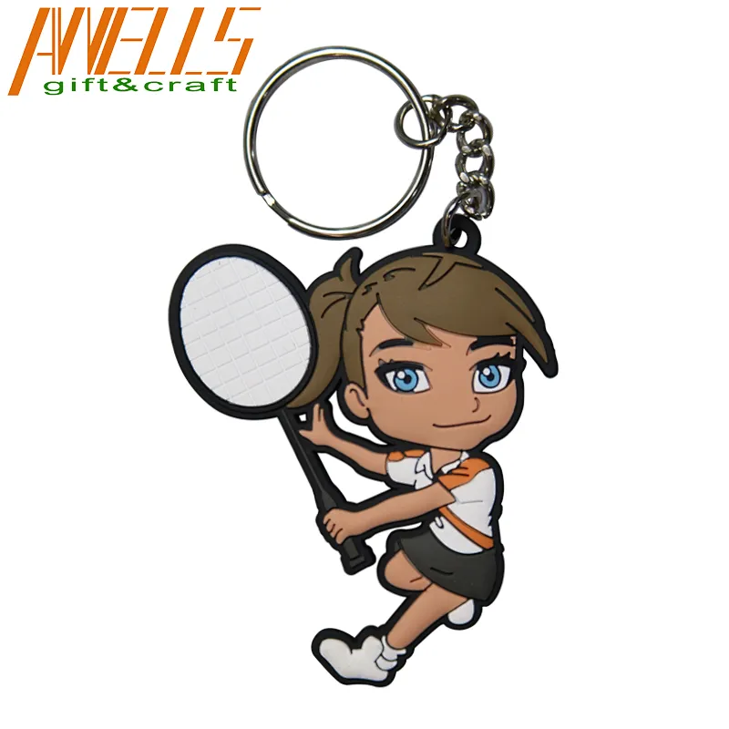 Super Fantastic Custom Keychain PVC For Your Company Or Customers