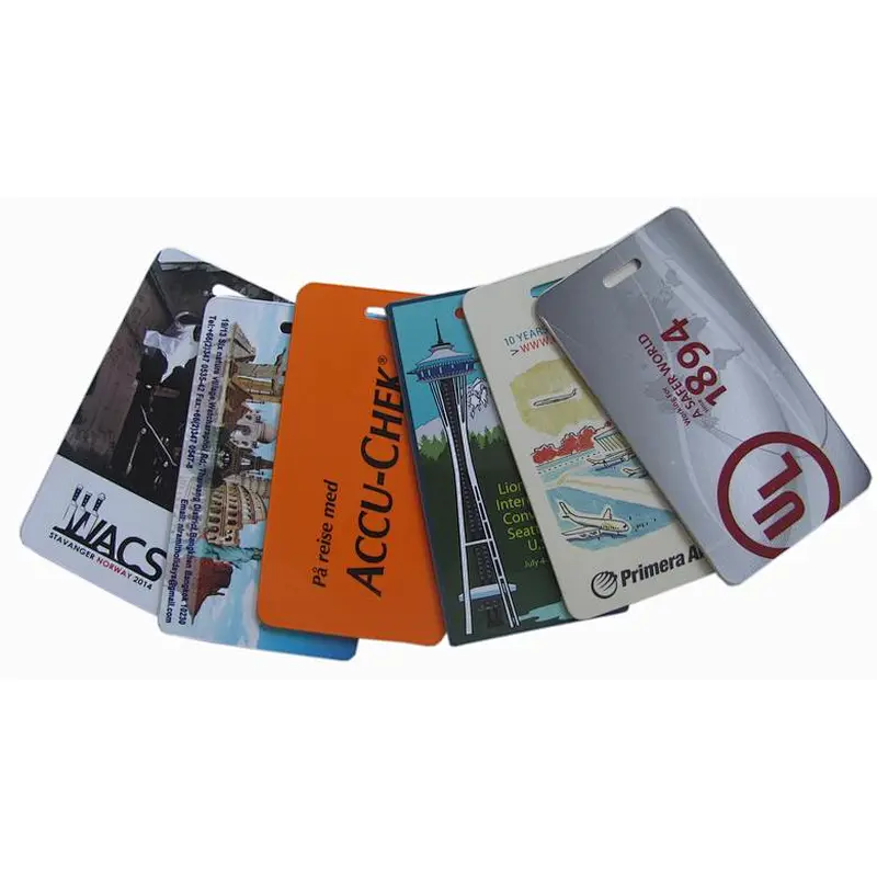 China Manufacturer Promotion Cheap Soft PVC Suitcase Travel ID Label Tags Luggage Tag