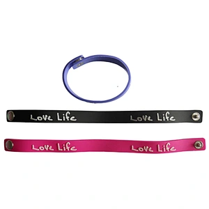 Novel Cartoon Soft pvc Manufacturer Rubber Bracelet