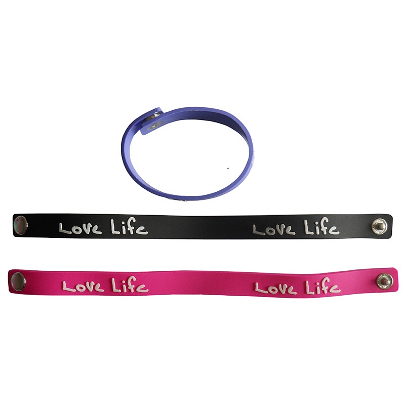 Novel Cartoon Soft pvc Manufacturer Rubber Bracelet