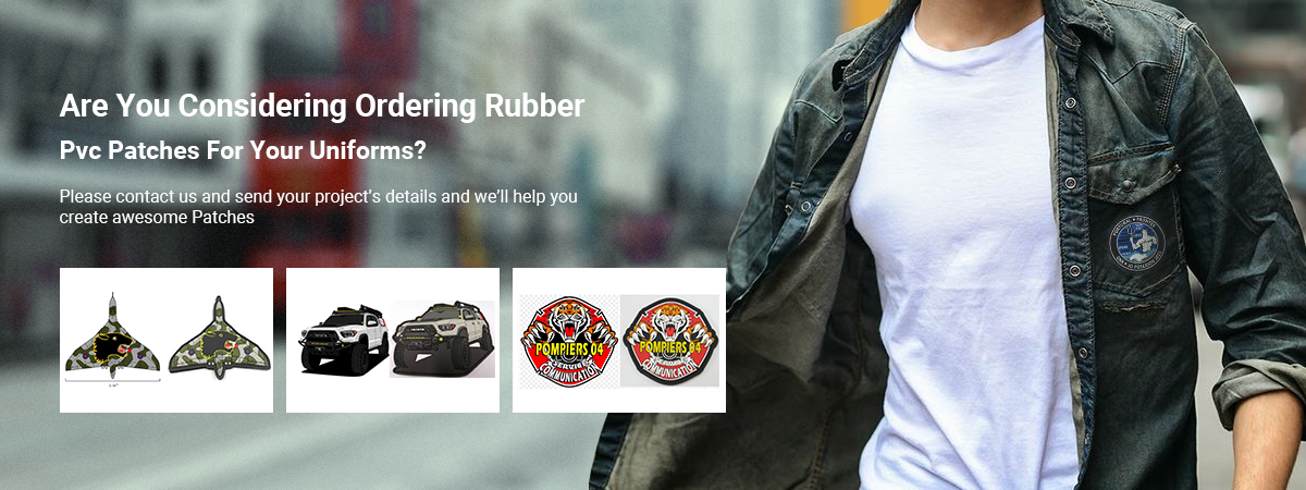 color rubber patch