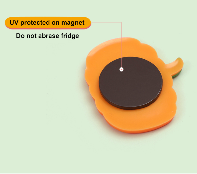 2d pvc fridge magnet