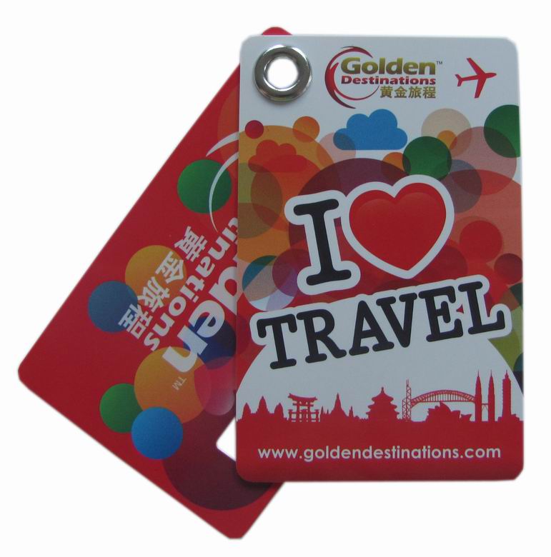 soft pvc travel luggage tag