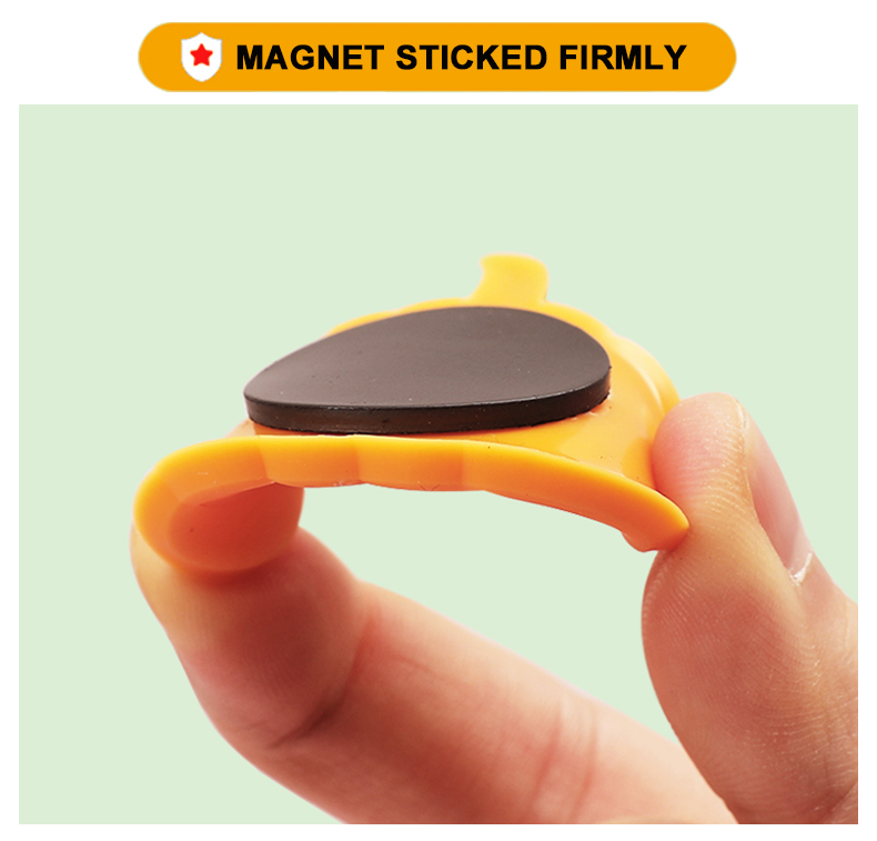 3d pvc animal fridge magnet