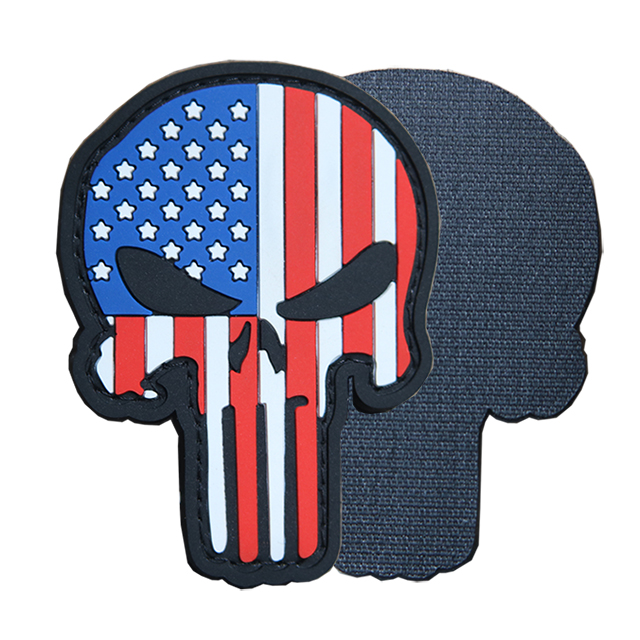 soft pvc label rubber patch for clothes