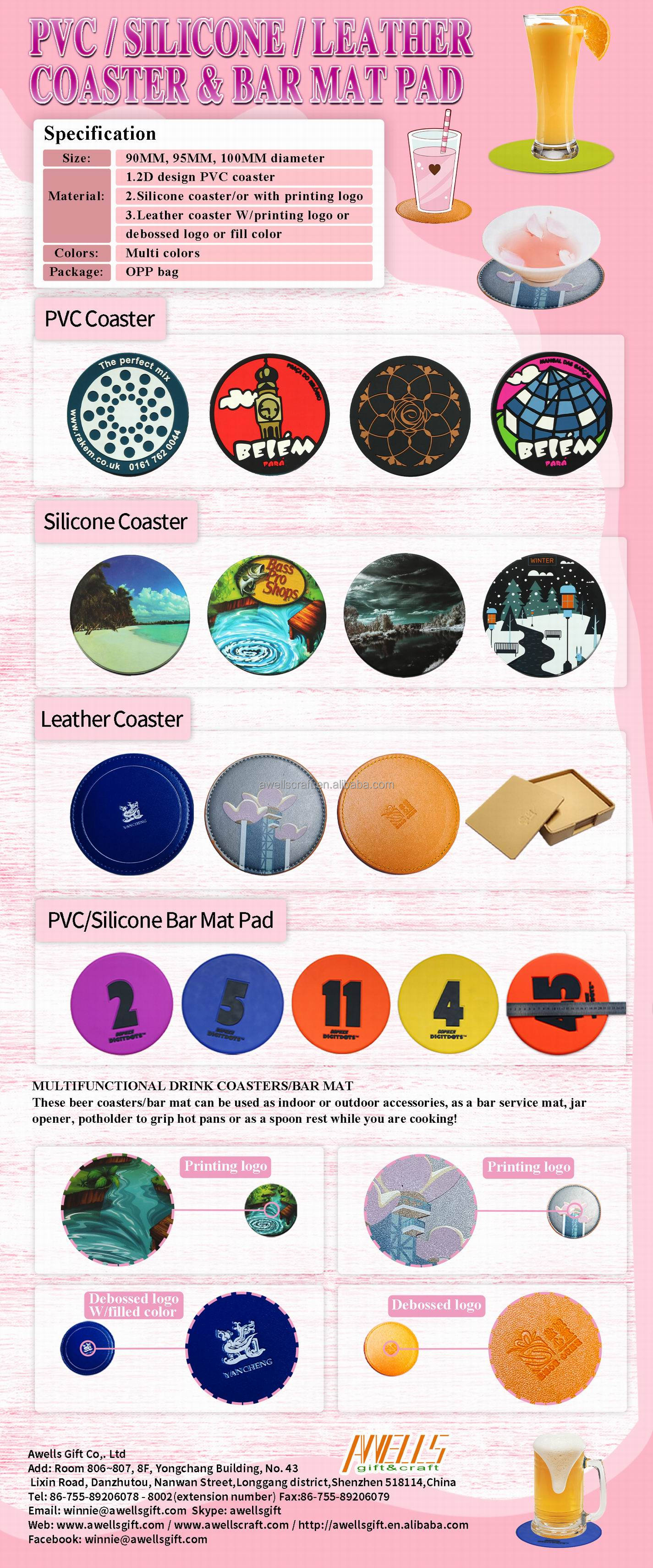 Rubber Coaster For Kitchen