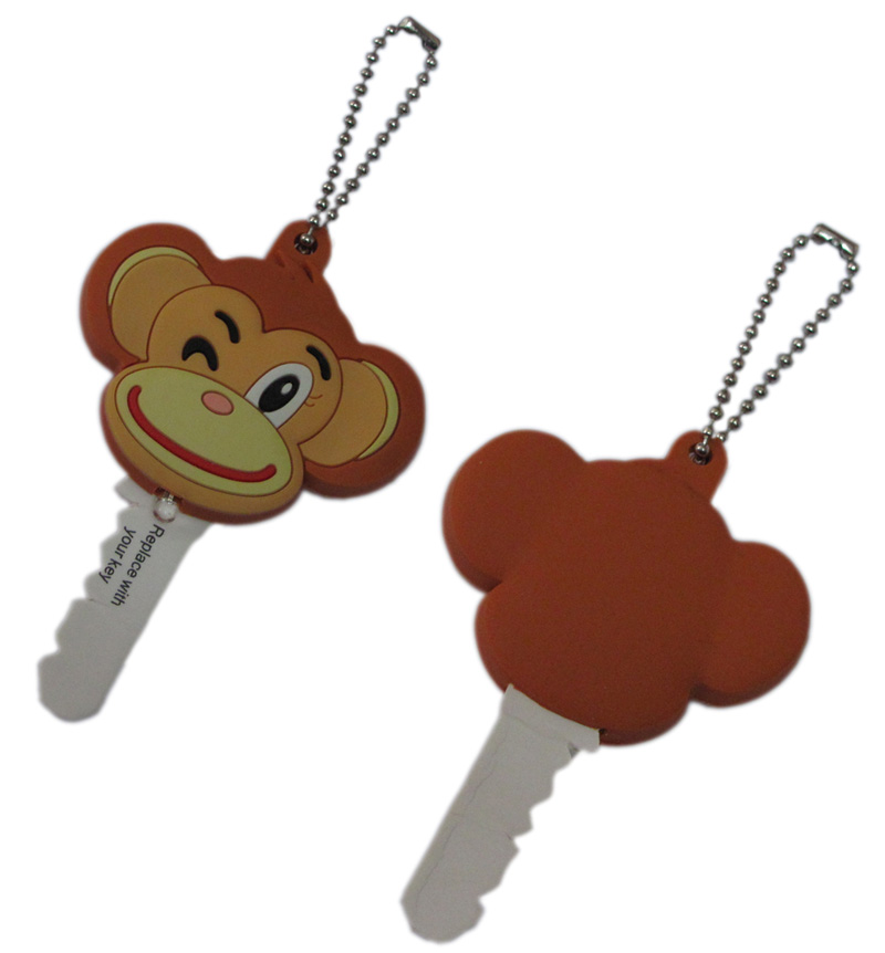silicone cartoon key cover