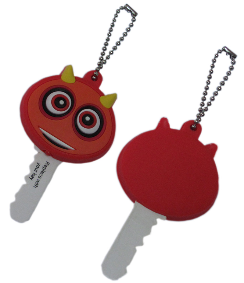 silicone cartoon key cover