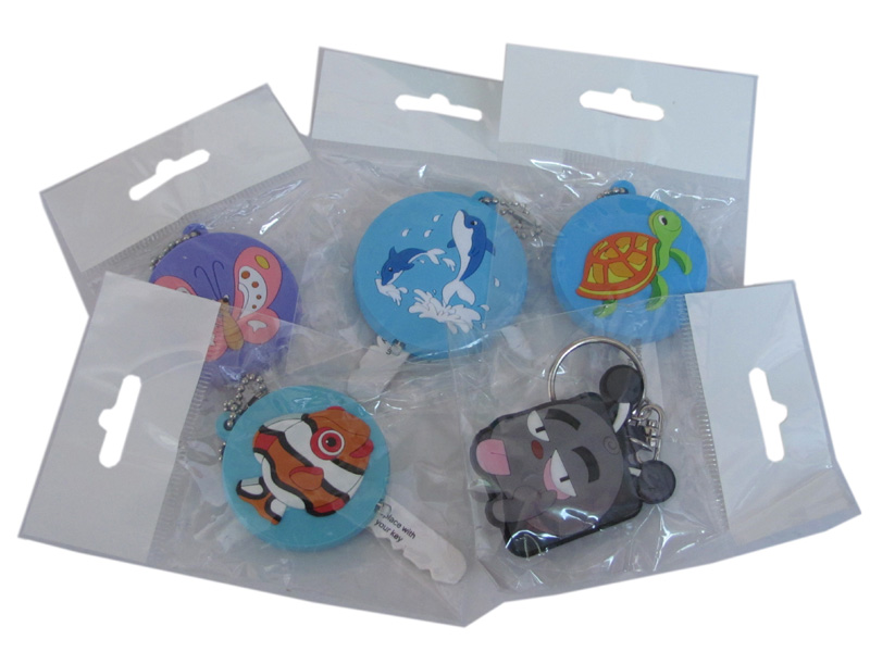 silicone cartoon key cover
