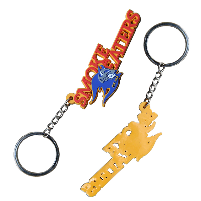 rubber key chain