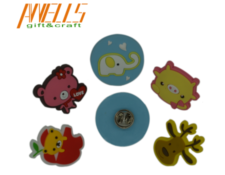 3d pvc rubber keychain