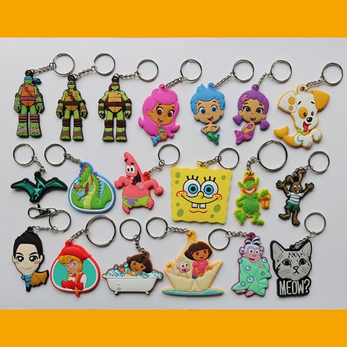pvc gifts keychain,lovely promotional pvc keychain