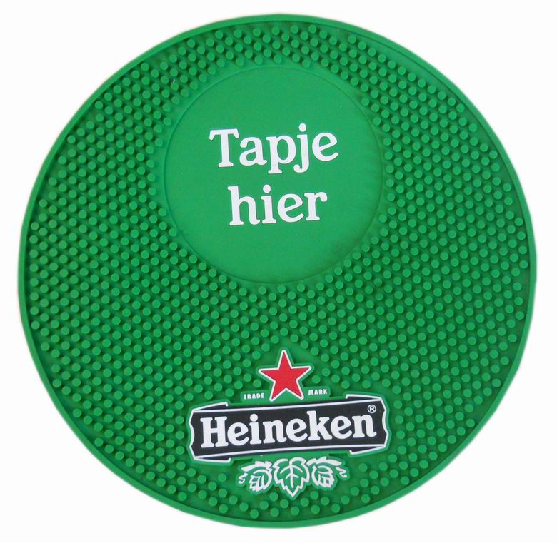professional custom pvc bar beer mats