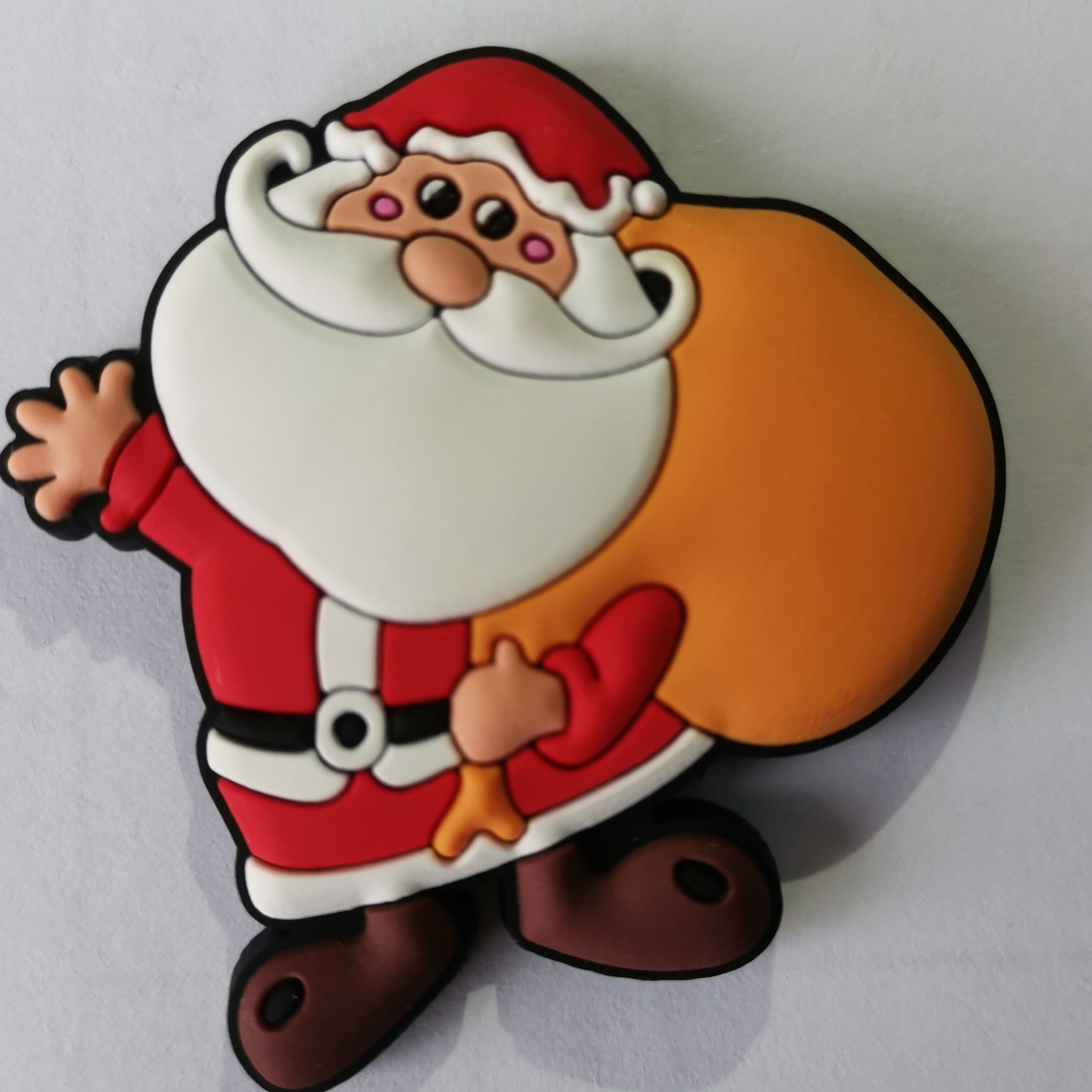 Promotional Gift Cartoon Christmas Soft PVC Fridge Magnet Decoration Cute Rubber Magnetic Refrigerator