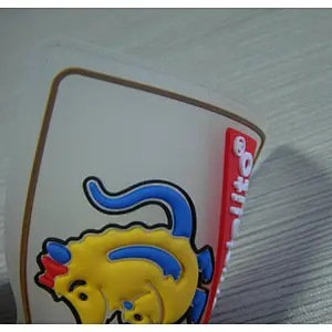Wholesale Custom 2d pvc Garment Patch Label