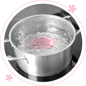 Cherry Blossom Cup PVC Coaster