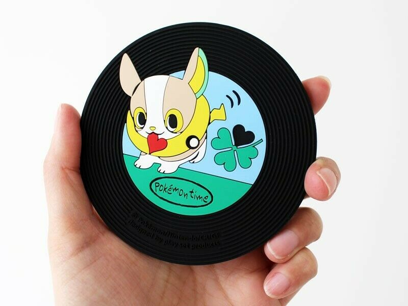 Record Type Rubber Coaster