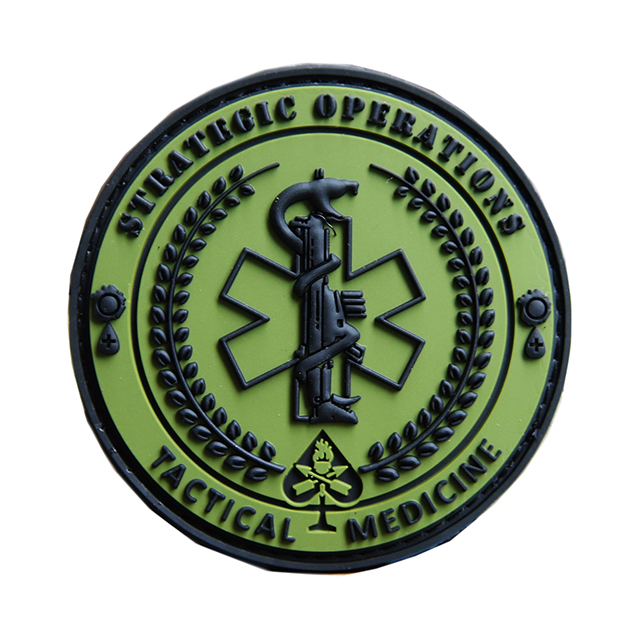 OEM 3D PVC Rubber Patch Customized Garment Carton Rubber 3D PVC Patch