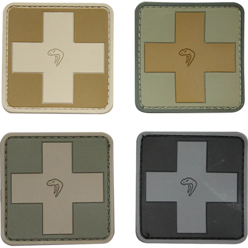 New PVC Viper Medical First Aid Morale PVC Patch  New PVC Viper Medical First Aid Morale PVC Patch