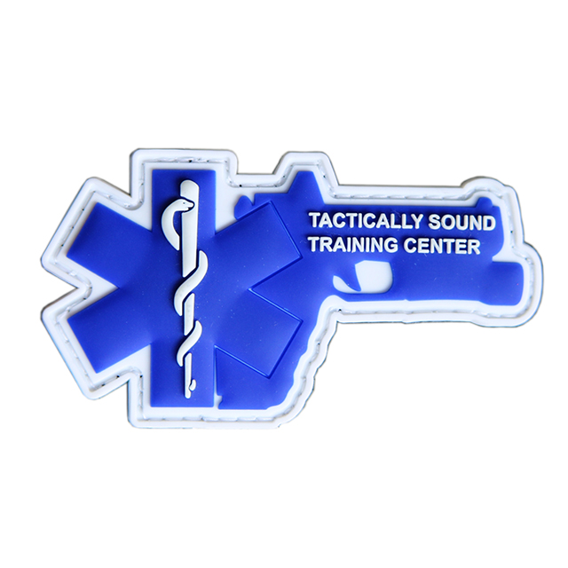 OEM Factory Custom Soft PVC Morale Patch Rubber With Hook and Loop
