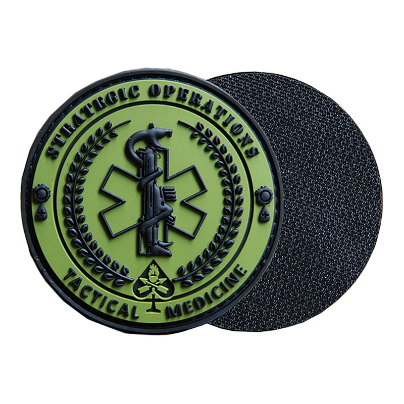 OEM 3D PVC Rubber Patch Customized Garment Carton Rubber 3D PVC Patch