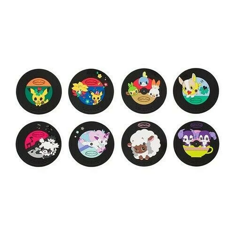 Pokemon Center Original Record Type Rubber Coaster
