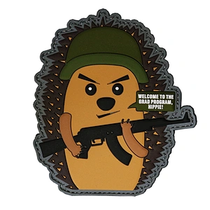 DIY Outdoor 2D Logo Tactical Craft Cute PVC Cartoon Patch