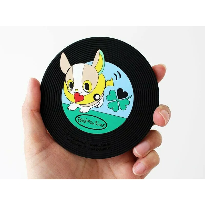 Pokemon Center Original Record Type Rubber Coaster