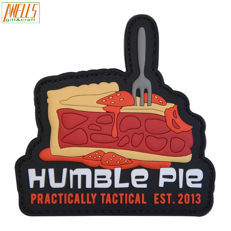 3D Garment Shield  Morale Soft Plastic Vinyl Rubber PVC patch