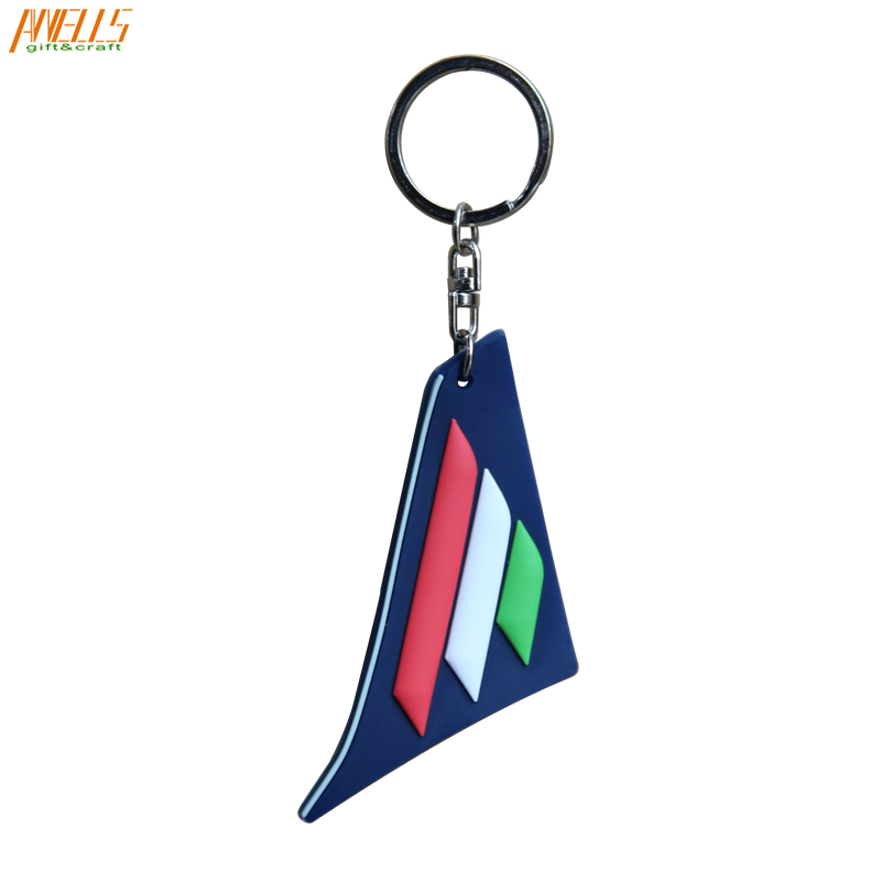 Promotional Standard Quality Modern Cartoon Custom Logo PVC Keychain