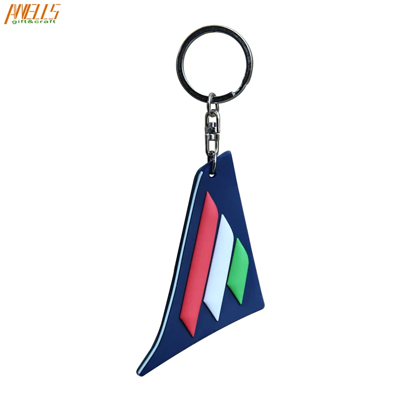 Promotional Standard Quality Modern Cartoon Custom Logo PVC Keychain