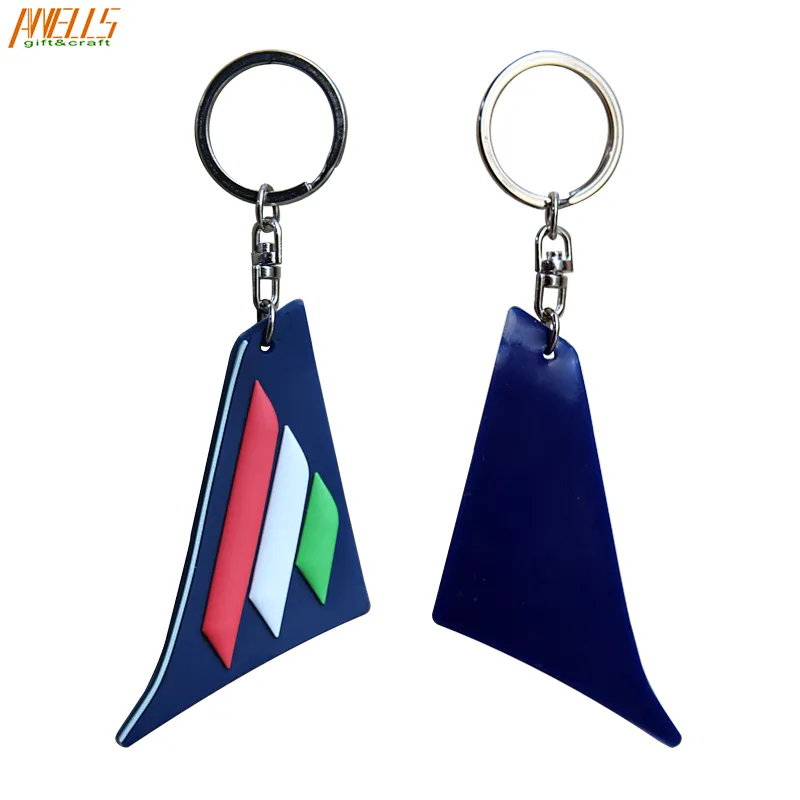 Promotional Standard Quality Modern Cartoon Custom Logo PVC Keychain