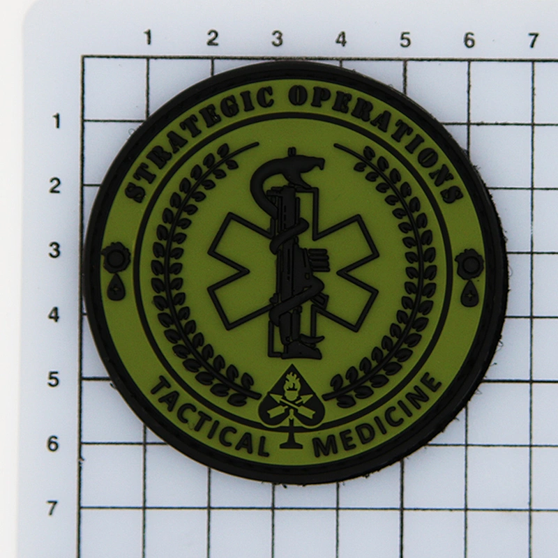 OEM 3D PVC Rubber Patch Customized Garment Carton Rubber 3D PVC Patch