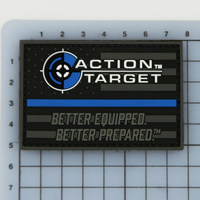 Custom Soft PVC Pilot Patches School Raiders Squadron Patches Badge Emblem
