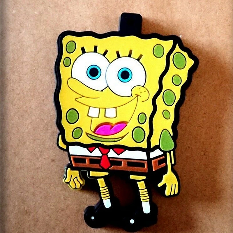 Spongebob PVC Silicone Cartoon Fridge Magnet Whiteboard Blackboard Magnetic
