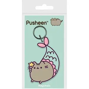 PUSHEEN Rubber PVC Key Ring Pendant Keychain MERMAID Design