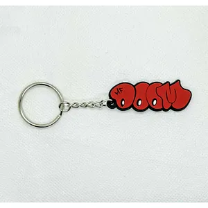 Rubber Keychain - PVC MF Doom Independent hip hop icon