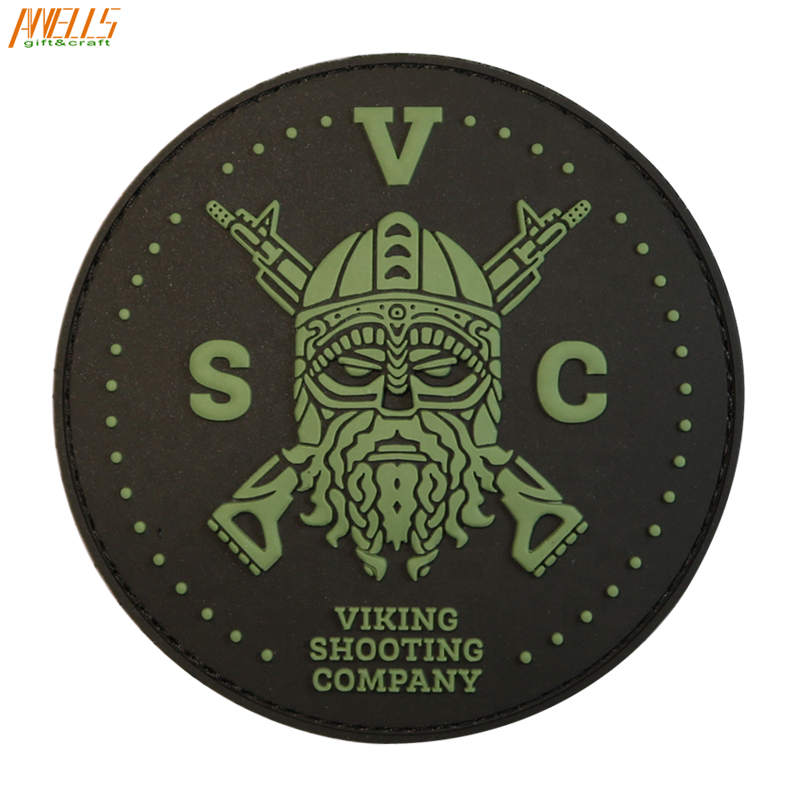 Eco-Friendly Rubber Custom Patch 3D Silicone Pvc Garment Labels