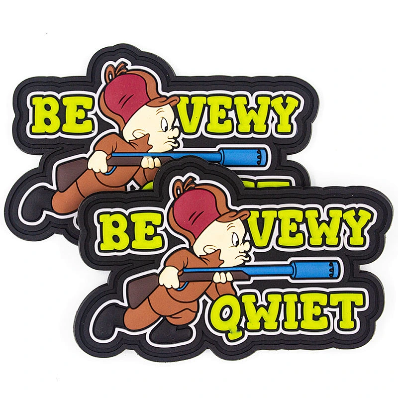 High Quality Custom Embossed 3d Soft PVC Patch Custom Rubber Jackets Patches